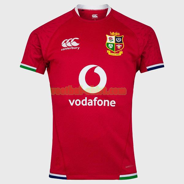british irish lions pro shirt 2021 rood mannen