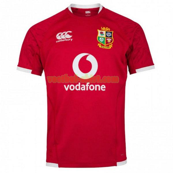 british irish lions thuis shirt 2021 rood mannen