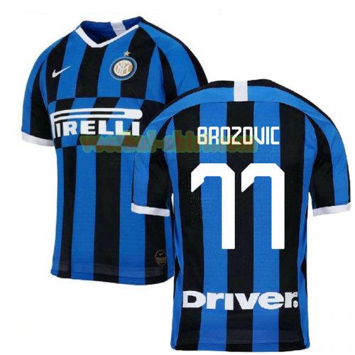 brozovic 77 inter milan thuis shirt 2019-2020 mannen