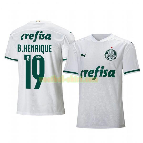 bruno henrique 19 palmeiras uit shirt 2020-2021 mannen