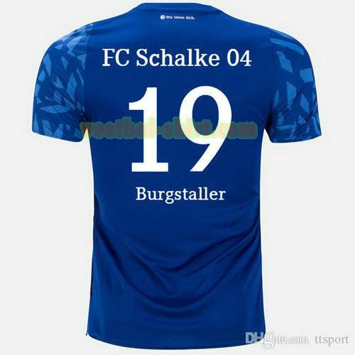 burgstaller 19 schalke 04 thuis shirt 2019-2020 mannen