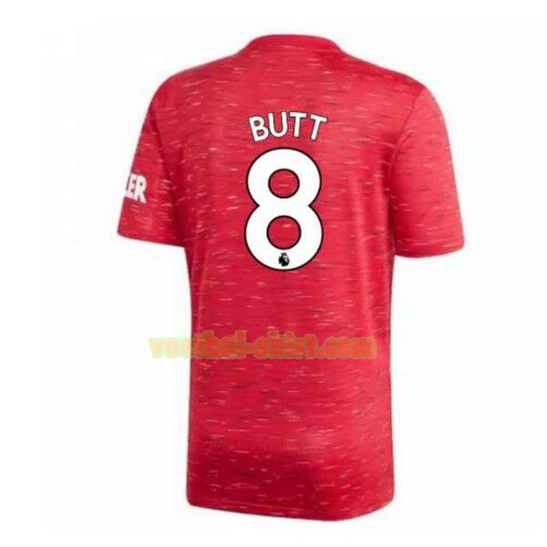 butt 8 manchester united thuis shirt 2020-2021 mannen