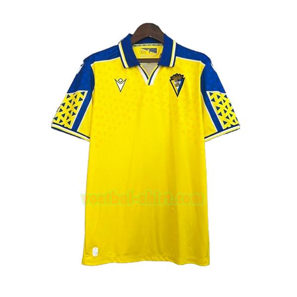 cadiz thuis shirt 2024 2025 thailand geel mannen
