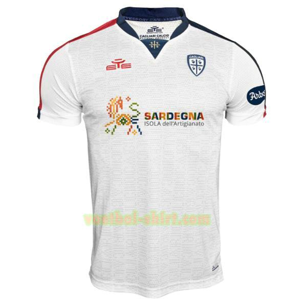 cagliari uit shirt 2022 2023 thailand wit mannen