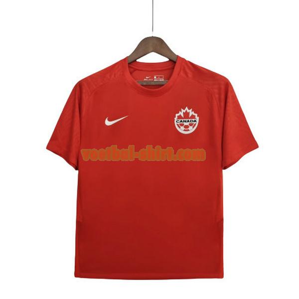 canada thuis shirt 2022 rood mannen