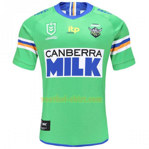 canberra raiders heritage shirt 2021 groen mannen