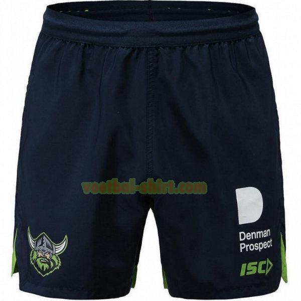 canberra raiders opleiding shorts 2020 groen mannen