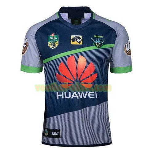 canberra raiders uit rugby shirt 2018 blauw mannen