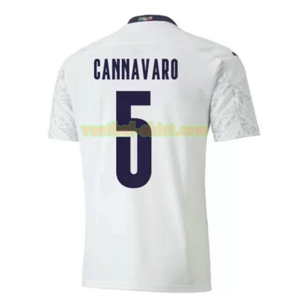 cannavaro 5 italië uit shirt 2020 mannen