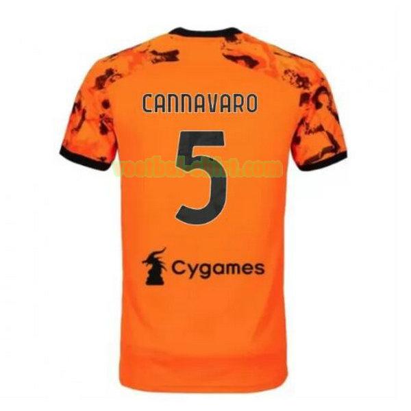cannavaro 5 juventus 3e shirt 2020-2021 mannen
