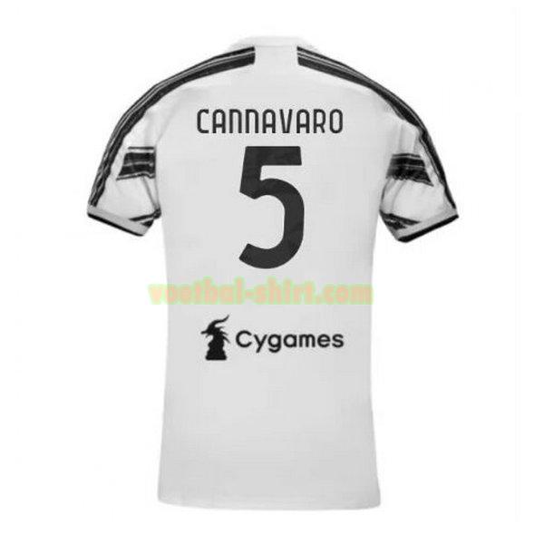 cannavaro 5 juventus thuis shirt 2020-2021 mannen