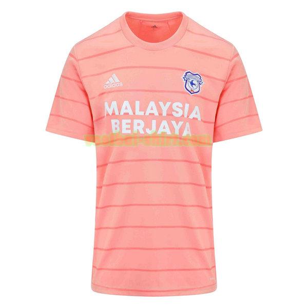 cardiff city uit shirt 2021 2022 thailand roze mannen