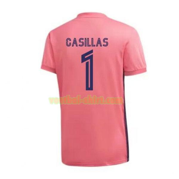 casillas 1 real madrid uit shirt 2020-2021 mannen