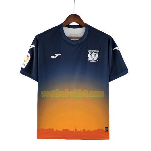 cd leganes uit shirt 2022 2023 thailand blauw oranje mannen