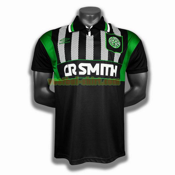 celtic uit player shirt 1994 zwart mannen
