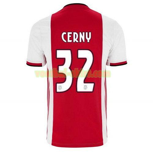 cerny 32 ajax thuis shirt 2019-2020 mannen