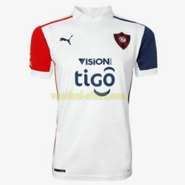 cerro porteno uit shirt 2021 thailand wit mannen