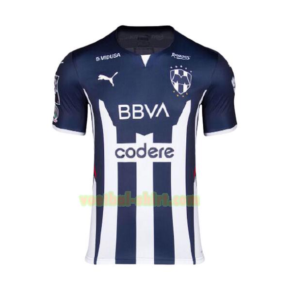 cf rayados monterrey thuis shirt 2021 2022 thailand blauw wit mannen