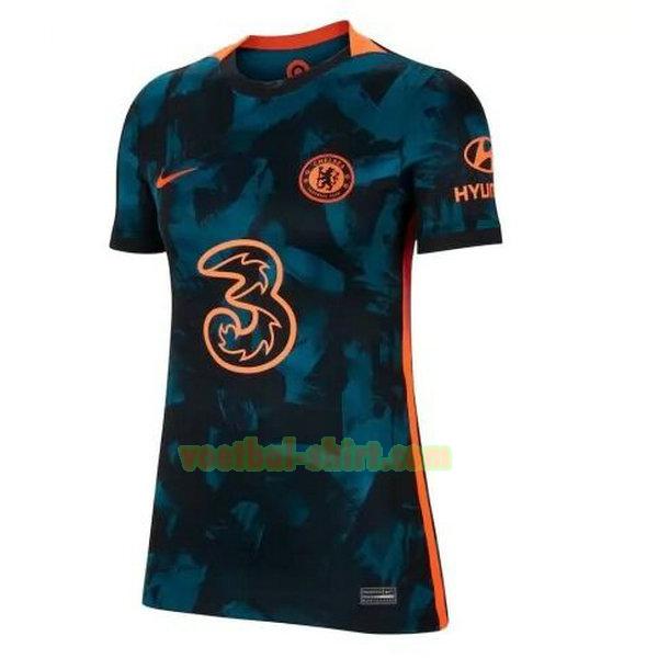 chelsea 3e shirt 2021 2022 zwart dames