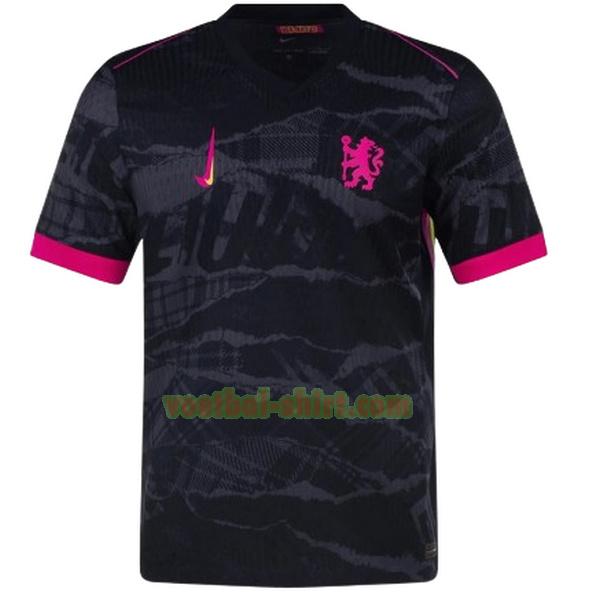 chelsea 3e shirt 2024 2025 thailand zwart mannen