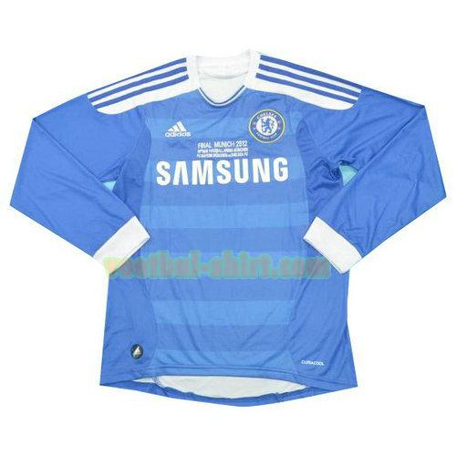 chelsea lange mouwen thuis shirt 2011 2012 mannen