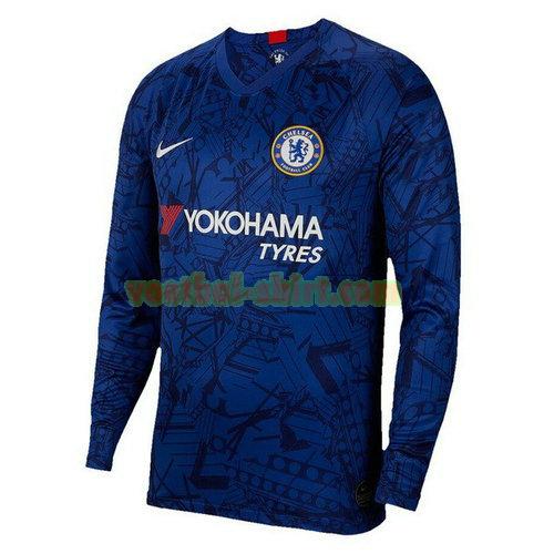 chelsea lange mouwen thuis shirt 2019-2020 mannen