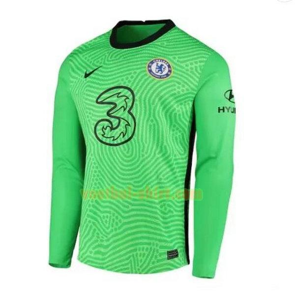 chelsea lange mouwen thuis shirt 2020-2021 mannen