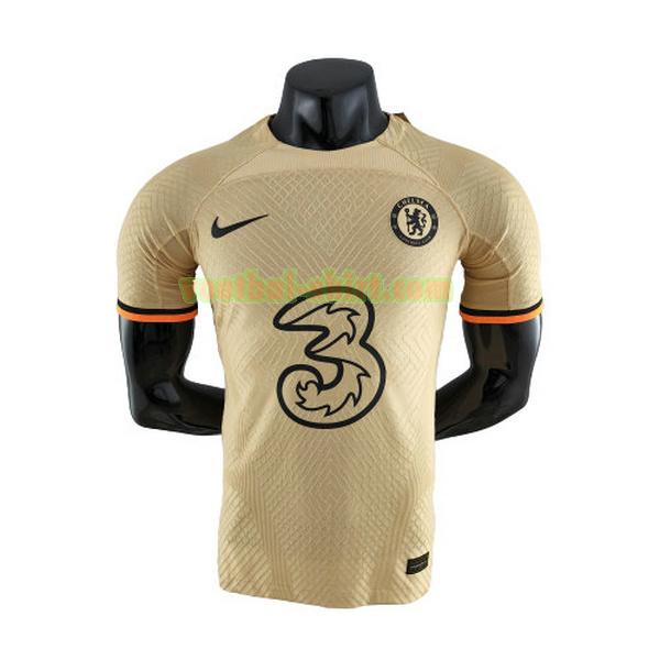 chelsea player 3e shirt 2022 2023 geel mannen