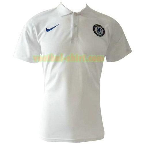 chelsea poloshirt 2019-2020 wit mannen