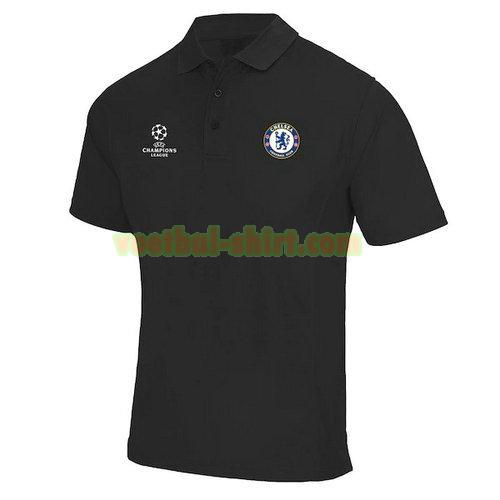 chelsea poloshirt 2019-2020 zwart mannen