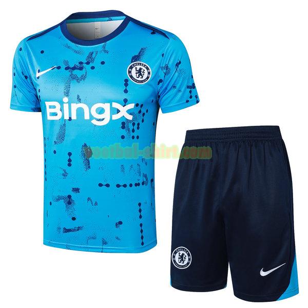 chelsea set entrenamiento 2024 2025 blauw mannen