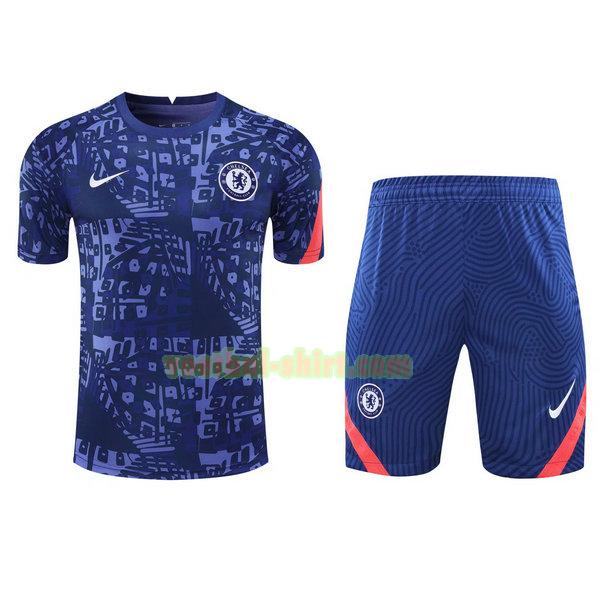 chelsea set opleiding 2021 blauw mannen