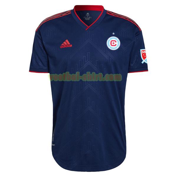 chicago fire thuis shirt 2022 2023 thailand blauw mannen