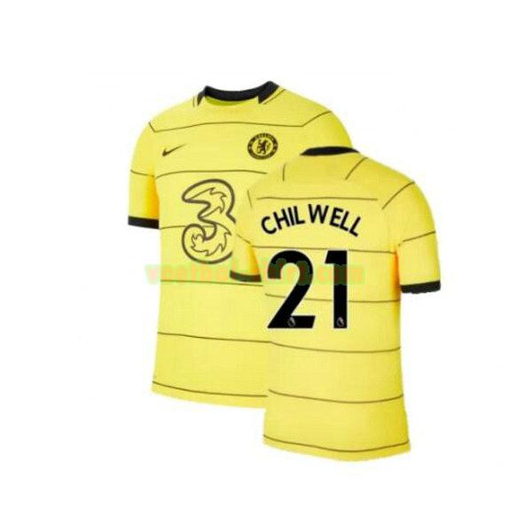 chilwell 21 chelsea 3e shirt 2021 2022 geel mannen