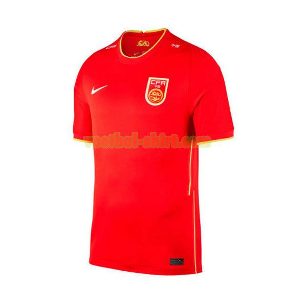 china thuis shirt 2021 thailand rood mannen