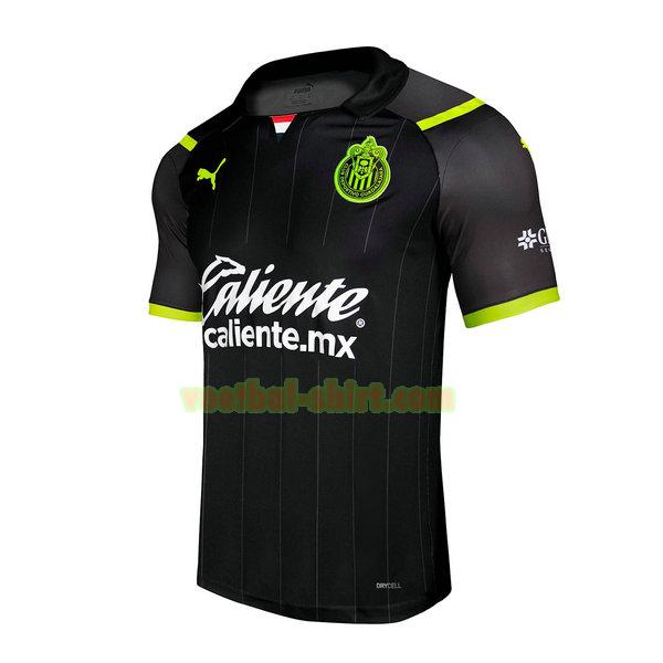 chivas usa uit shirt 2021 2022 thailand zwart mannen