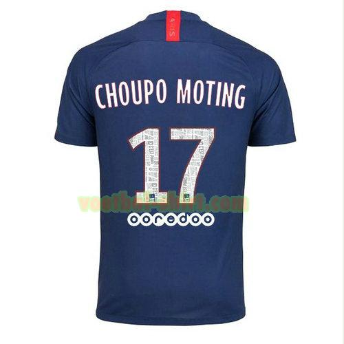 choupo moting 17 paris saint germain thuis shirt 2019-2020 mannen