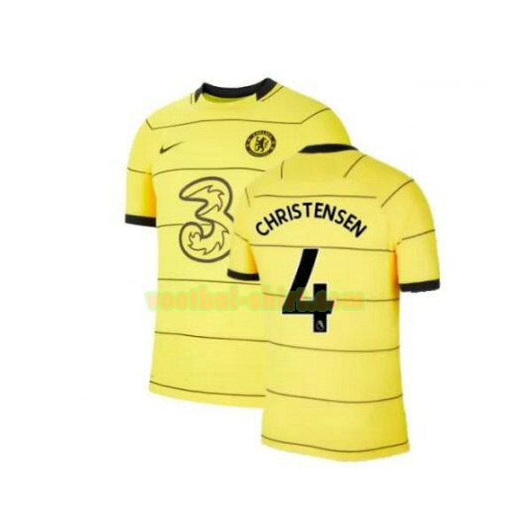 christensen 4 chelsea 3e shirt 2021 2022 geel mannen