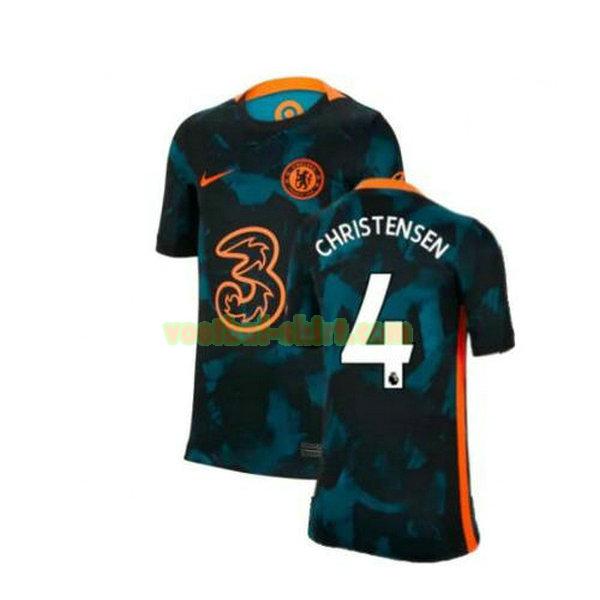 christensen 4 chelsea uit shirt 2021 2022 groen mannen