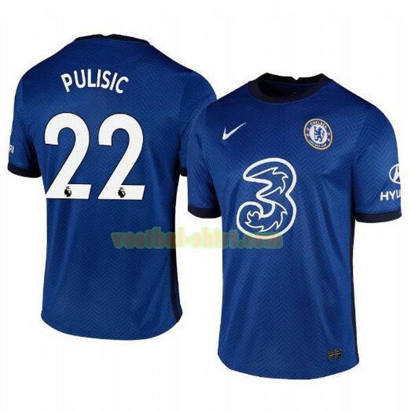 christian pulisic 22 chelsea thuis shirt 2020-2021 mannen