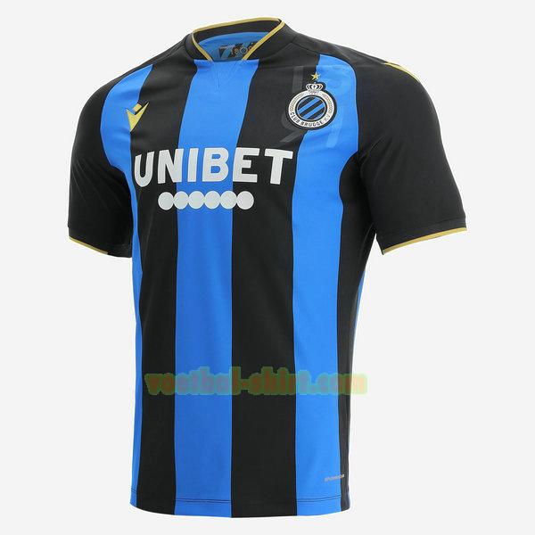 club brugge thuis shirt 2021 2022 thailand zwart blauw mannen