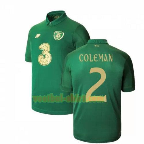 coleman 2 ierland thuis shirt 2020 mannen