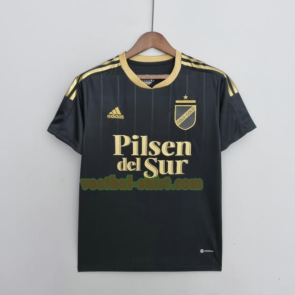 colo-colo commemorative edition shirt 2022 2023 zwart mannen