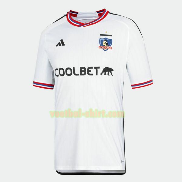 colo-colo thuis shirt 2023 2024 thailand wit mannen