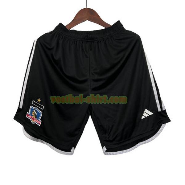 colo-colo thuis shorts 2023 2024 zwart mannen