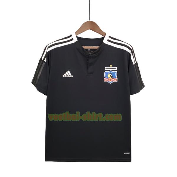 colo-colo training shirt 2021 2022 zwart mannen