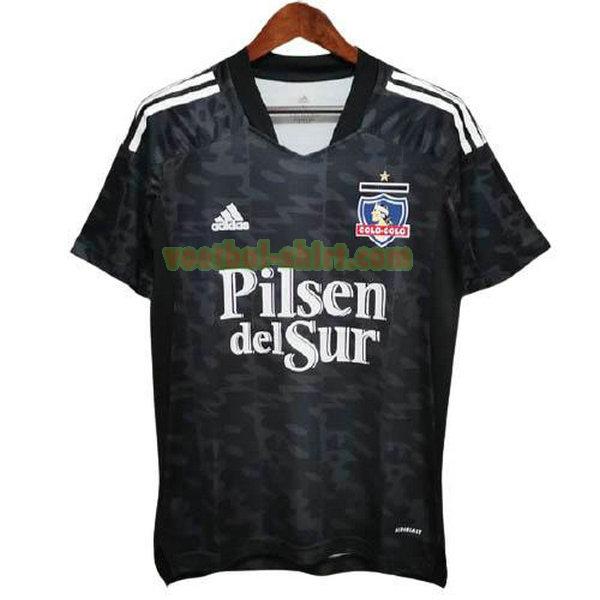 colo-colo uit shirt 2021 22 thailand zwart mannen