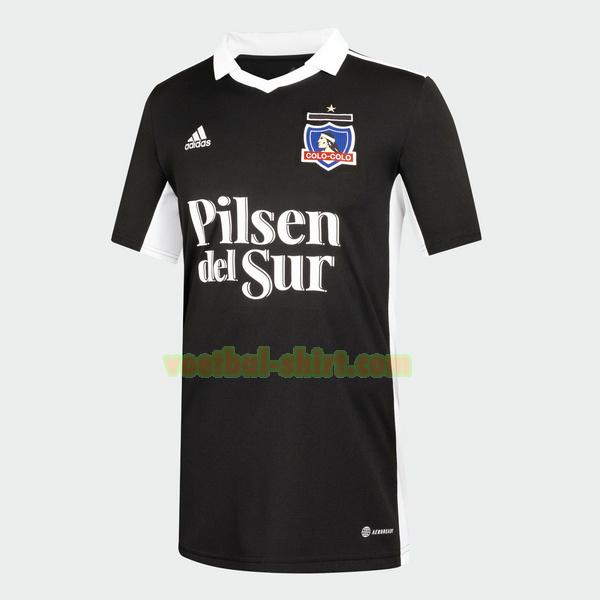 colo-colo uit shirt 2022 2023 zwart mannen