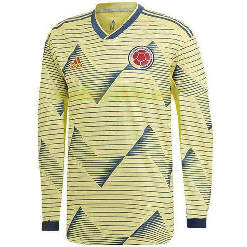 colombia lange mouwen thuis shirt 2019 mannen