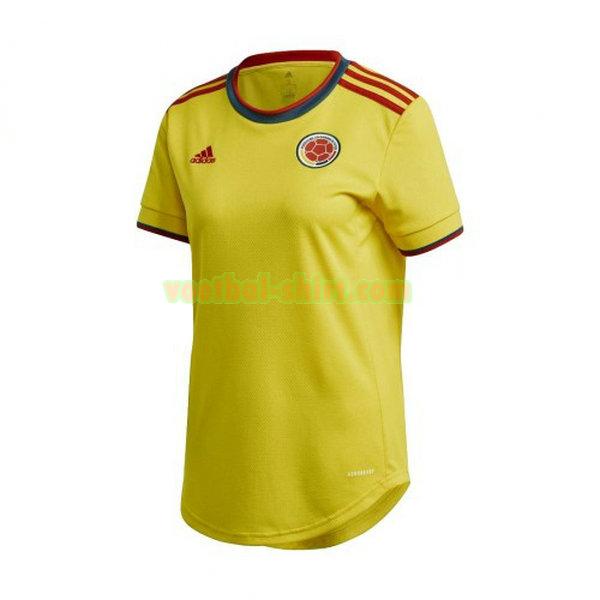 colombia thuis shirt 2021 2022 geel dames